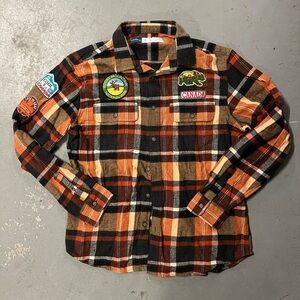 Custom Old Navy Canada Plaid Shirt